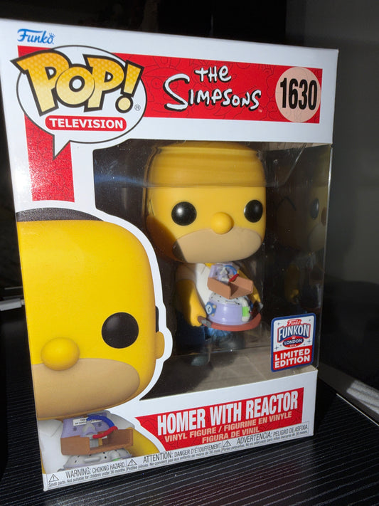 Funko Pop 1630 Homer With Reactor
