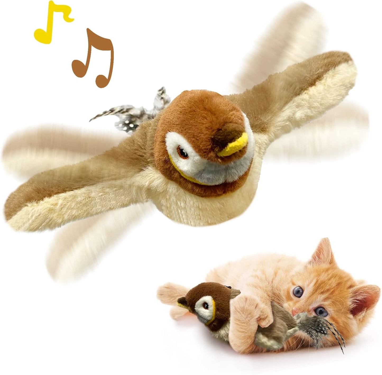Plush Bird Pet Toy