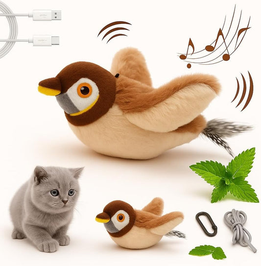 Flapping Bird Cat Toy