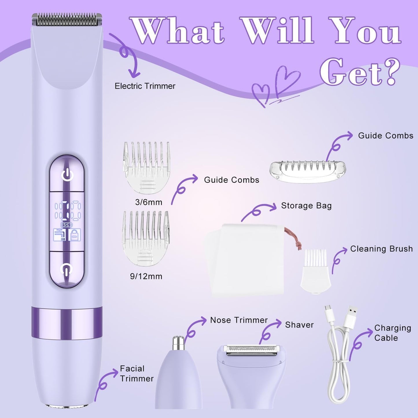 Women’s Dual Head Hair Remover & Shaver