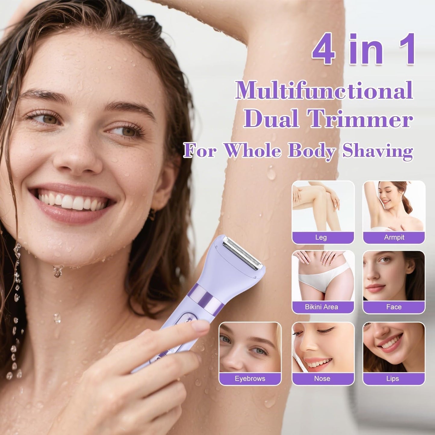 Women’s Dual Head Hair Remover & Shaver