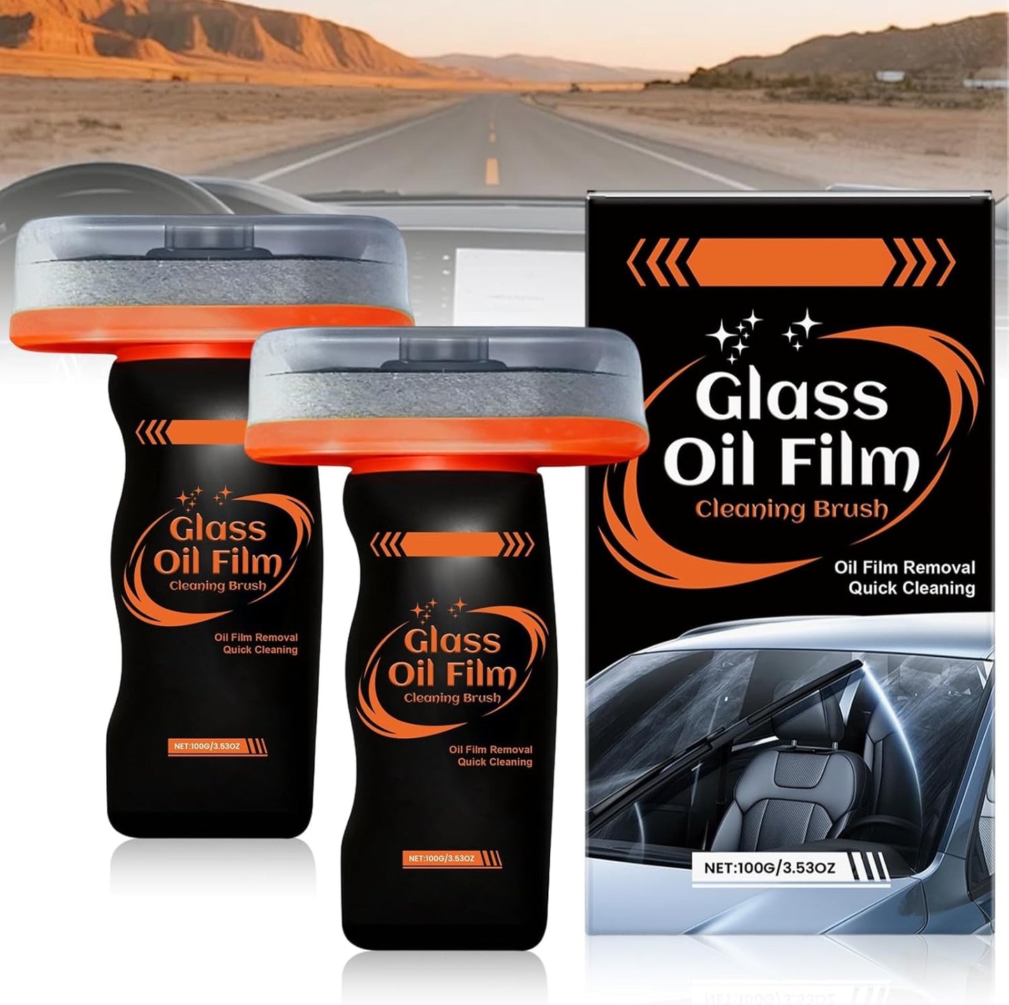 Car Glass Oil Film Remover