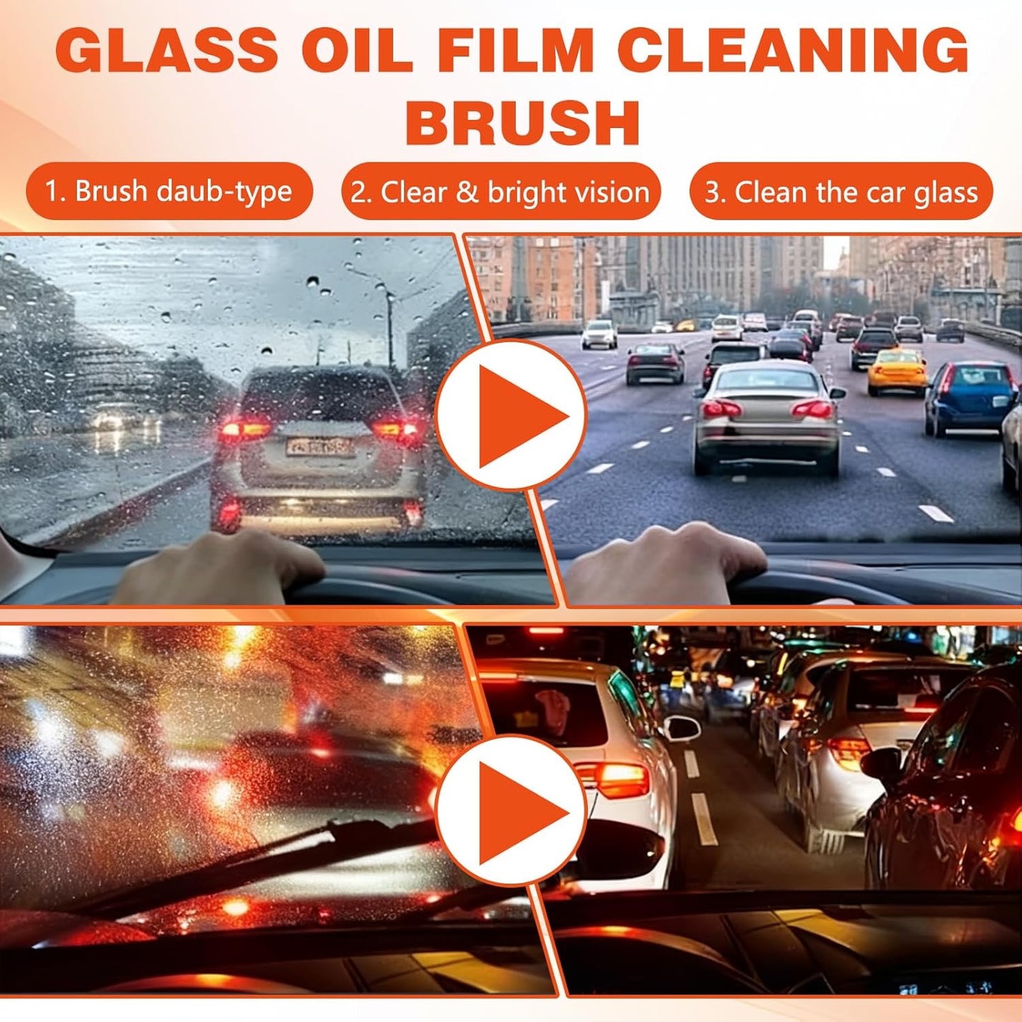 Car Glass Oil Film Remover