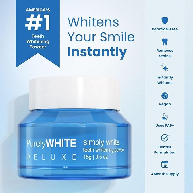 YOUBUY Teeth Whitening Brightening Powder