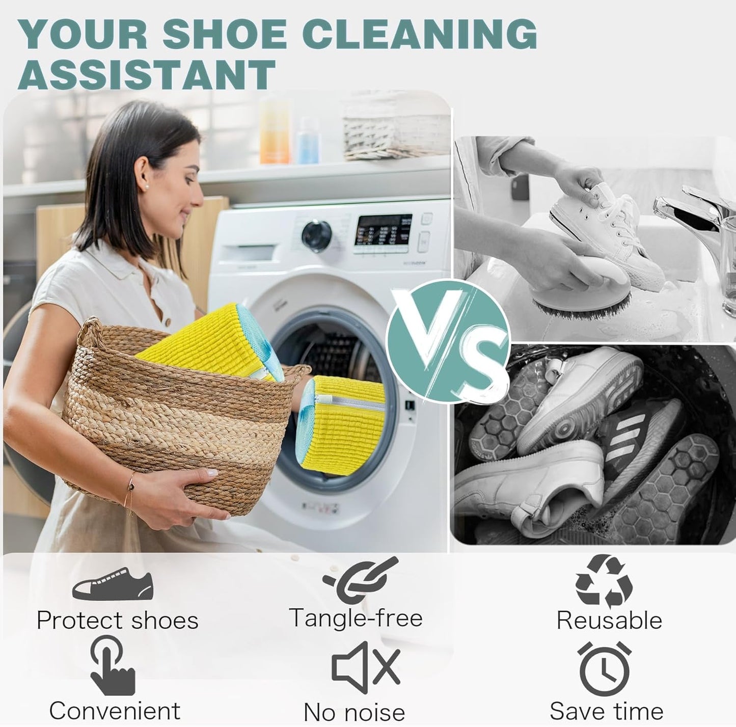 Shoe Clean Laundry Bag